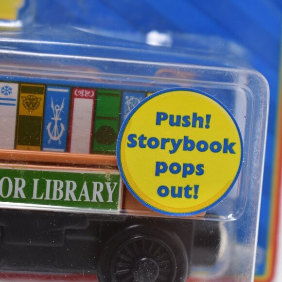 Percy and the Storybook Car Sodor Library Thomas & Friends Wooden Railway New - Picture 10 of 12